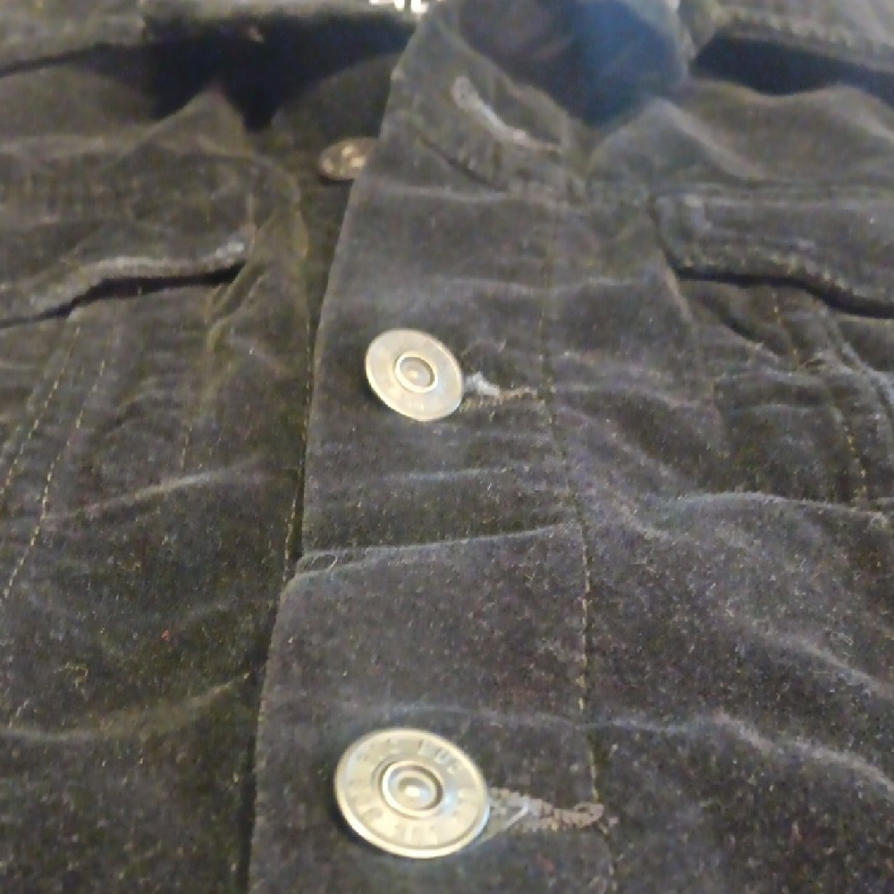 Men's Urban Outfitters BDG Black Corduroy Trucker Jacket - Picture 10 of 10